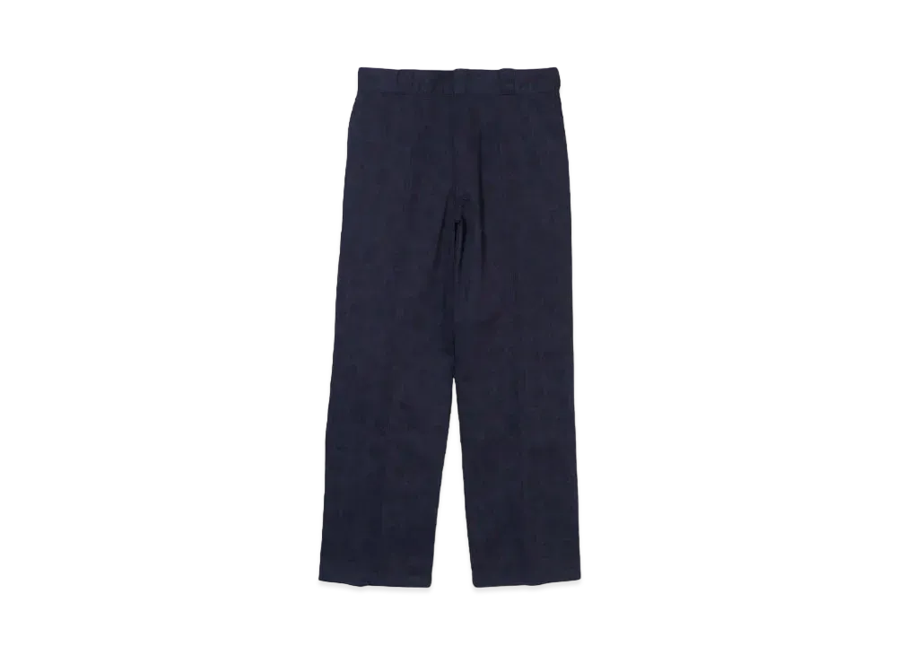 ブエナビスタ×ディッキーズ Baggy pants レオパード　ネイビー BUENA VISTA ブエナビスタ / Dickies×BV Baggy pants leopard