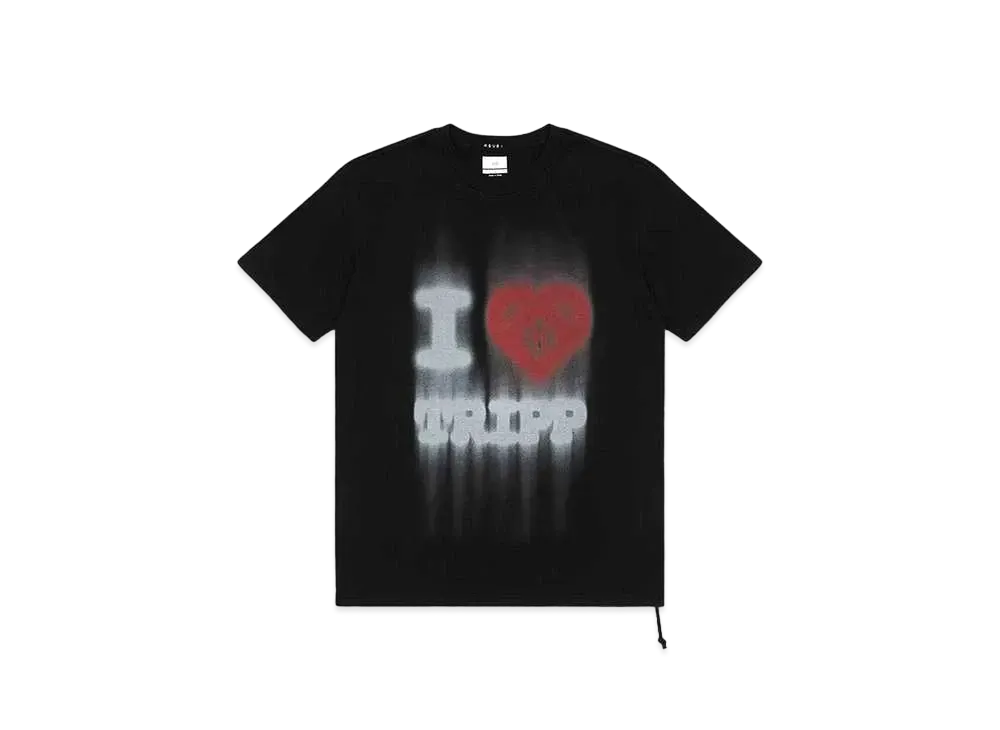 KSUBI LOVE TRIP KASH SS TEE JET BLACK "BLACK"