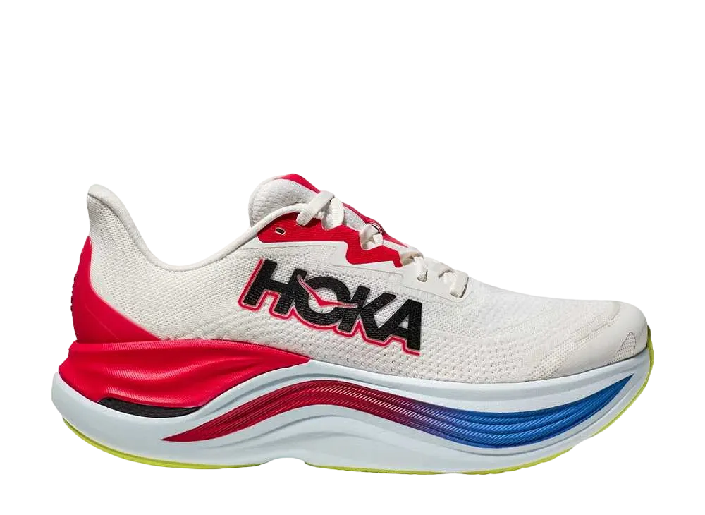 Hoka Skyward X "Blanc de Blanc/Virtual Blue"