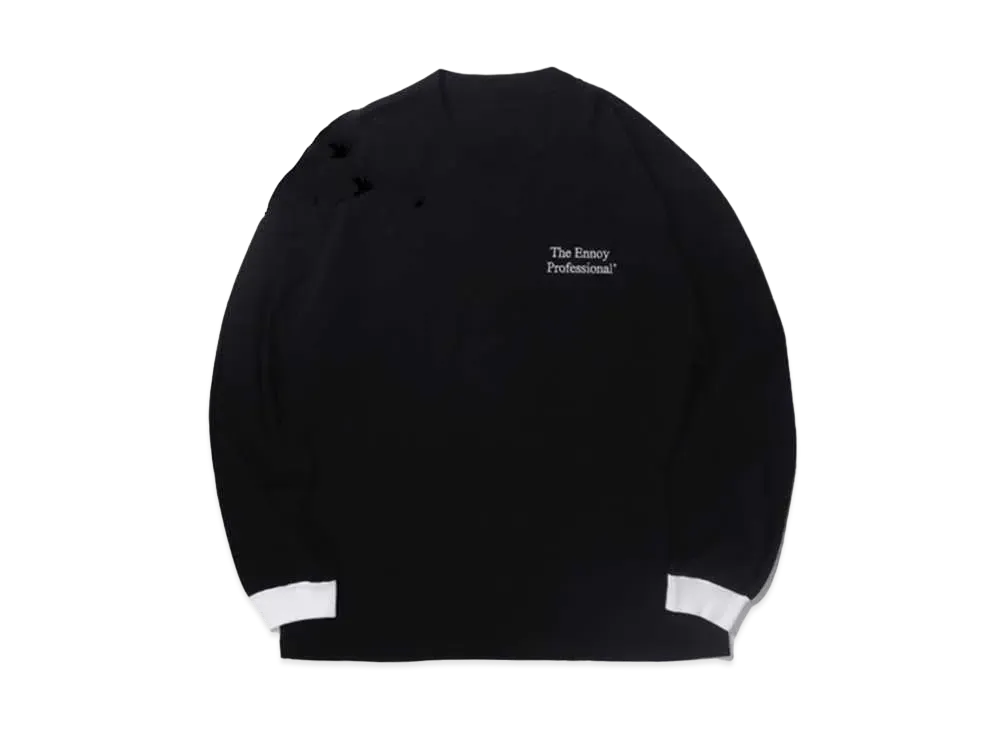 ENNOY 20SS L/S Tee "Black" SS20BRENCT06AM