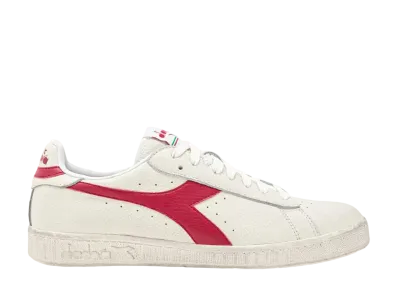 DIADORA Game L Low Waxed "White/Red Pepper"