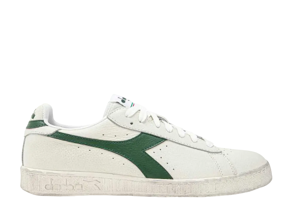 ディアドラ ゲームL ロー ワックスド "ホワイト/フォグリージグリーン"