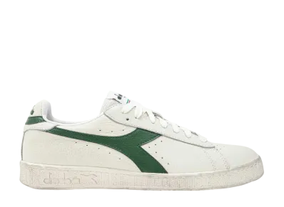 DIADORA Game L Low Waxed "White/Fogliage Green"