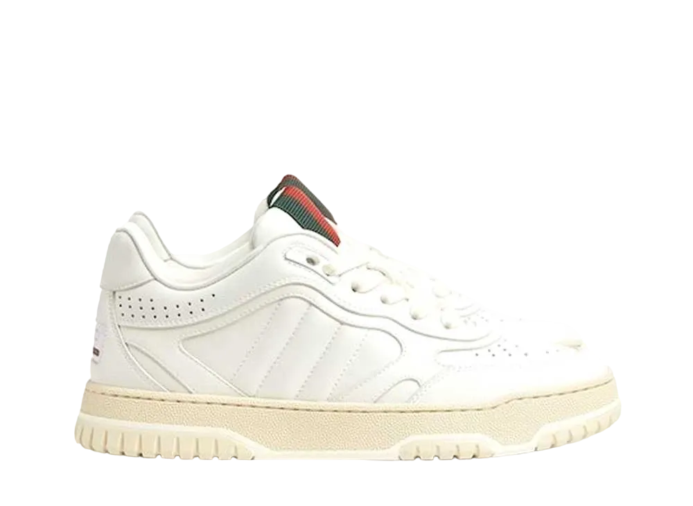 グッチ ウィメンズ リウェブ スニーカー "ホワイト/グリーン/レッド"