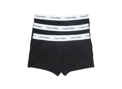 Calvin Klein Underwear LOW RISE TRUNK 3PK "BLACK / BLACK / BLACK"