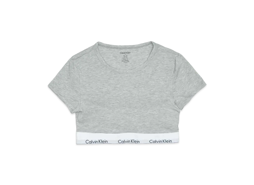 Calvin Klein Underwear T-SHIRT BRALETTE "GREY HEATHER"