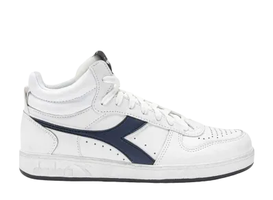 DIADORA Magic Basket Demi Icona "White /Blue Caspian Sea"