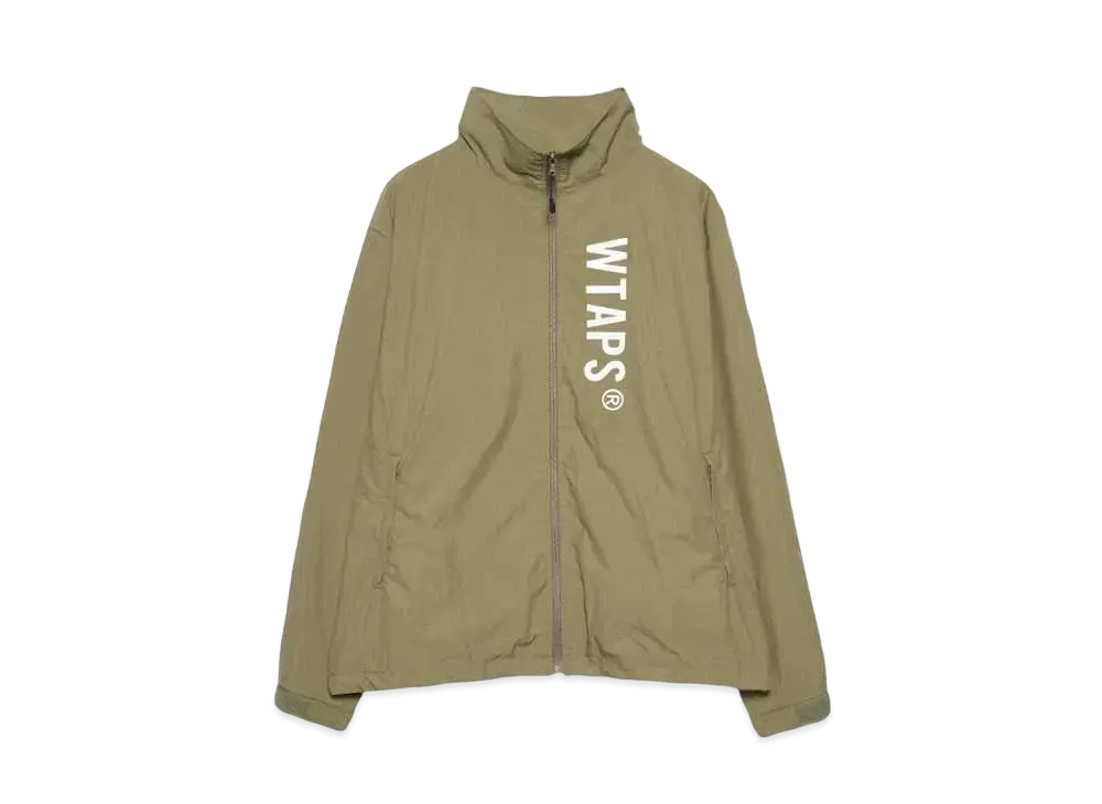 Wtaps Track / Jacket / Nylon. Tussah. Pertex. Sign "Olive Drab"