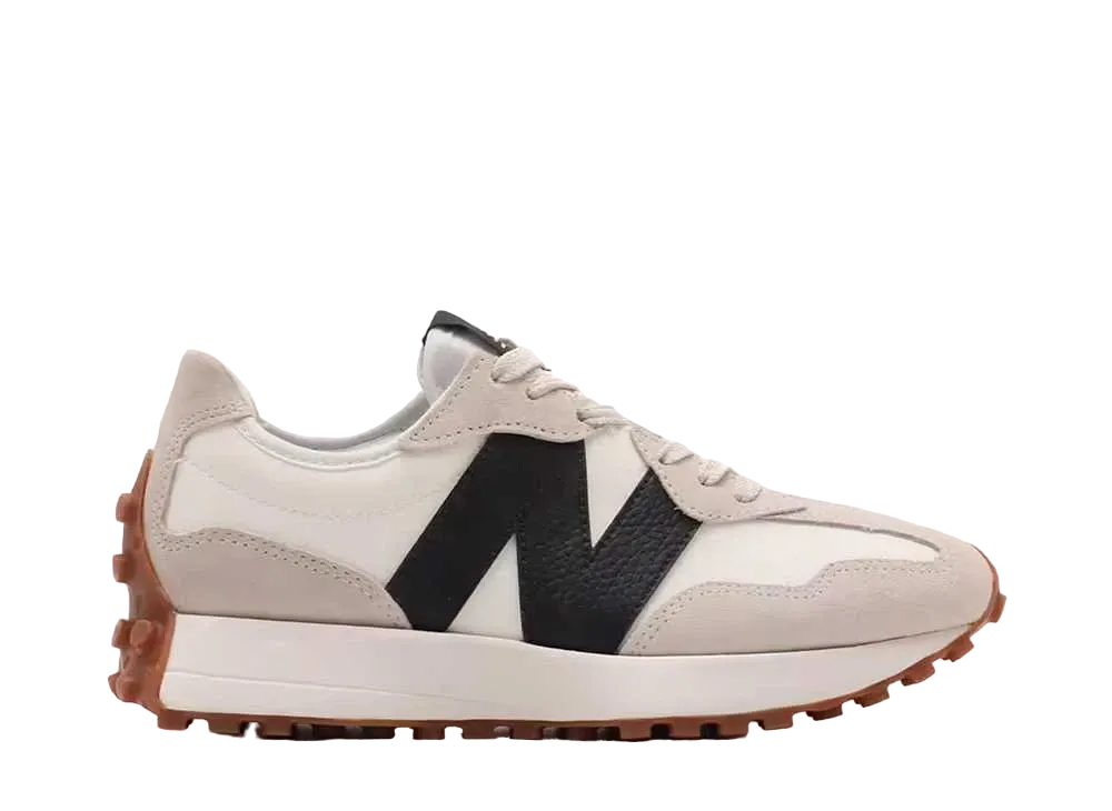 ニューバランス ウィメンズ 327 "ホワイト/ブラック"