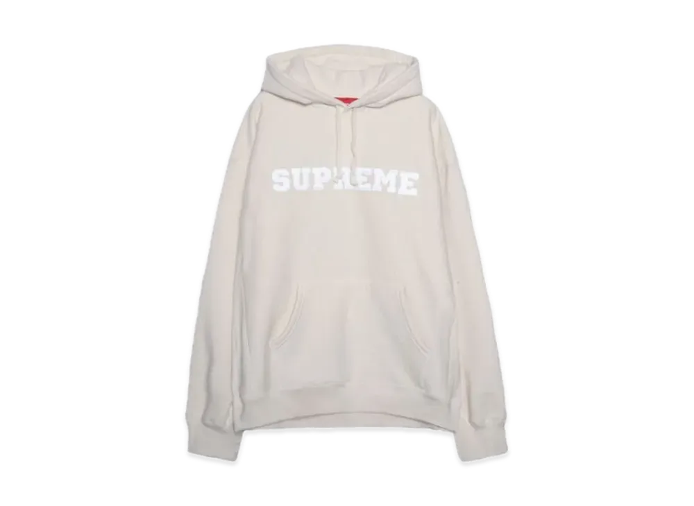 Supreme Collegiate Hooded Sweatshirt "Natural"