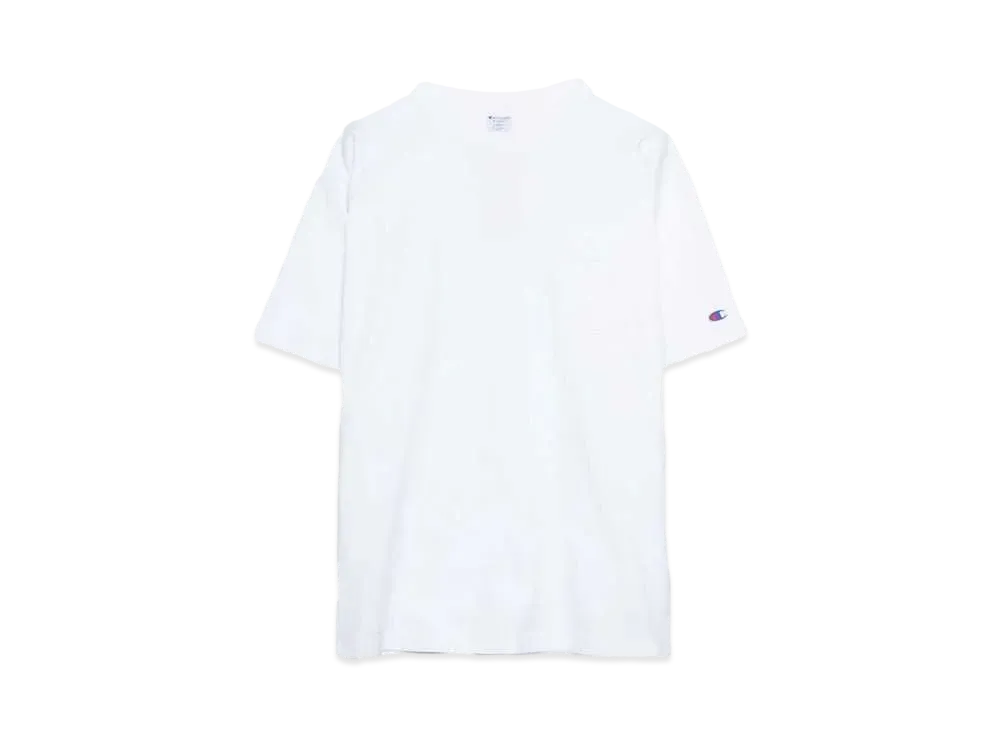 Champion T1011 SHORT SLEEVE POCKET T-SHIRT "WHITE"