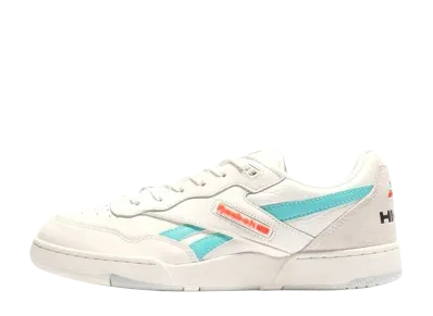 Cam Hicks × Reebok BB 4000 II "White/Teal/Orange"