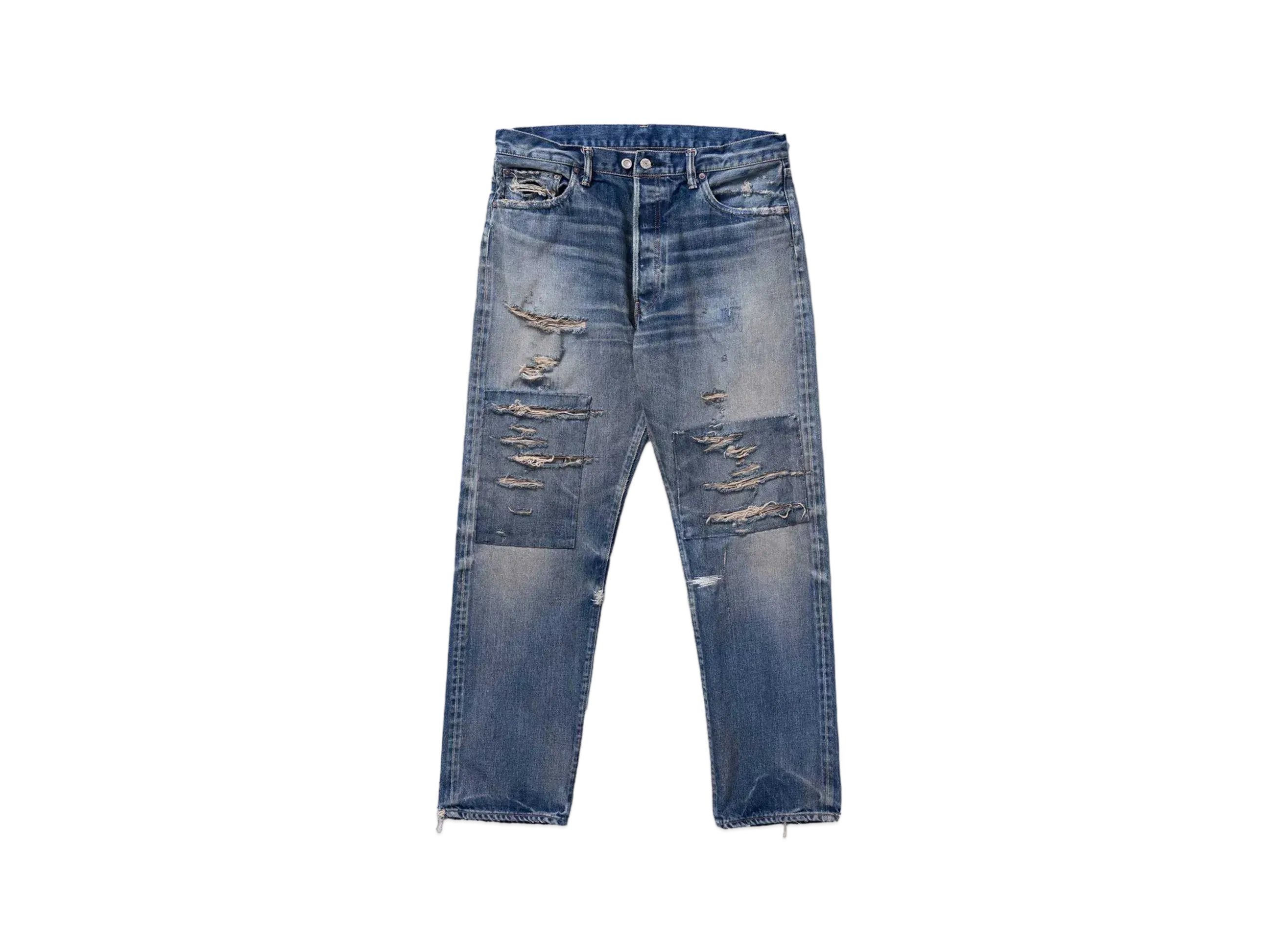N.HOOLYWOOD x New Manual Irregular D.O Pathwork Jeans/IRG "Vintage Wash"