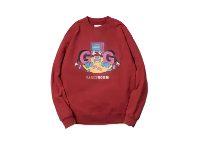 VAULTROOM GG Vintage Crewneck "Red"