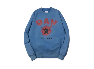 VAULTROOM BAN Vintage Crewneck "Blue"