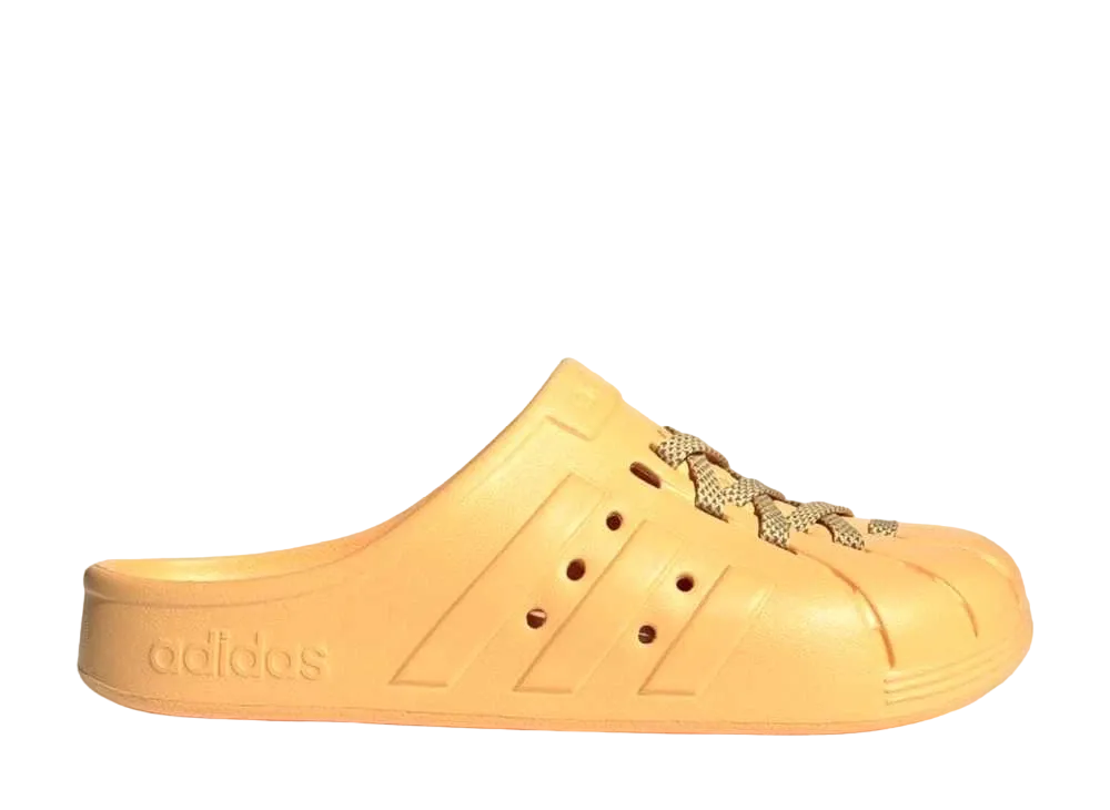 アディダス アディレッタ クロッグ "セミスパーク/カレッジグリーン"