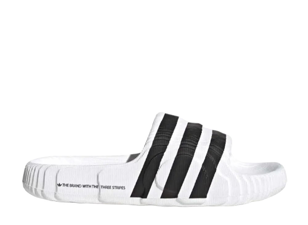 アディダス オリジナルス アディレッタ22 スライド "フットウェアホワイト/コアブラック"