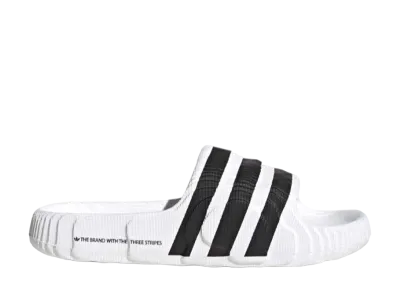adidas Adilette 22 Slides "Footwear White/Core Black"