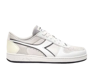 DIADORA Magic Basket Low Tech "White/Glacier Gray"
