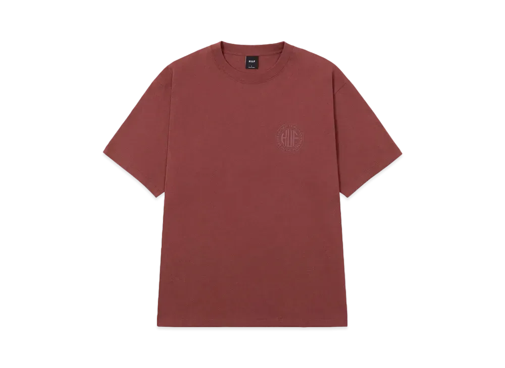 HUF Regional Tee "Light Crimson"