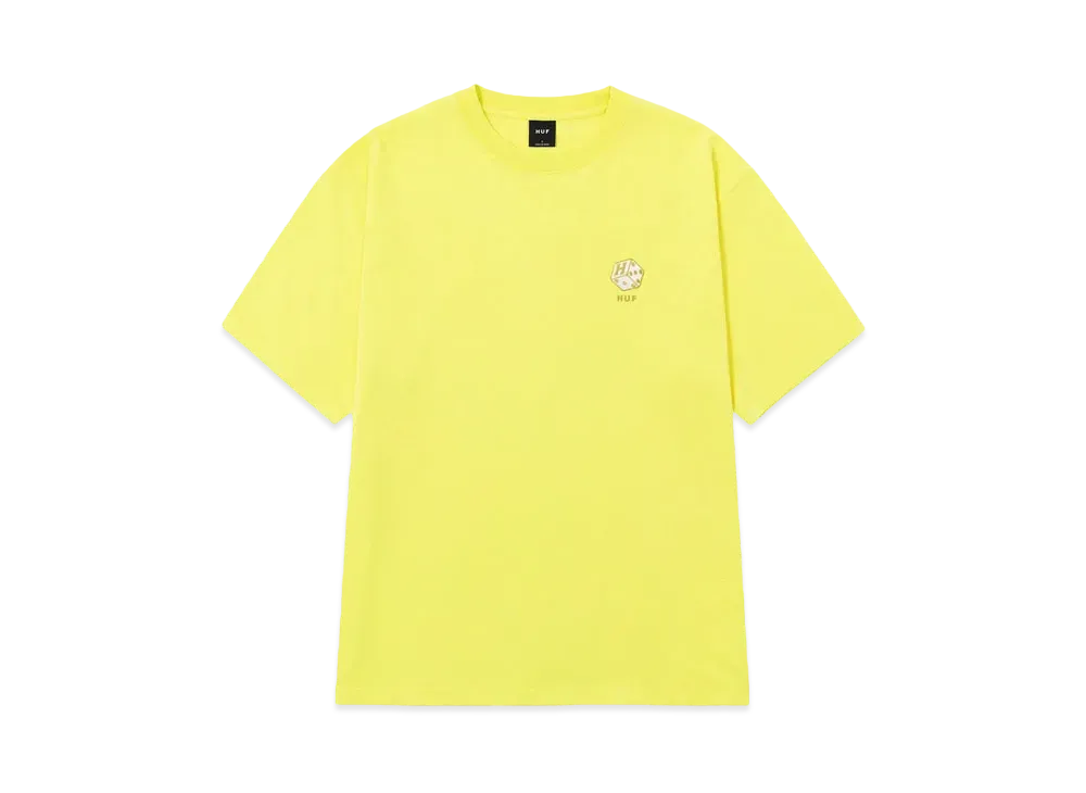 HUF Snake Eyes EMB Tee "Yellow"
