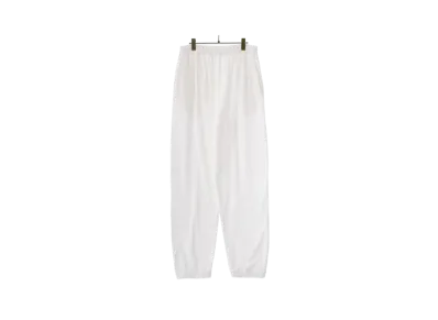COMOLI Product Dyed Fleece Pants "White"