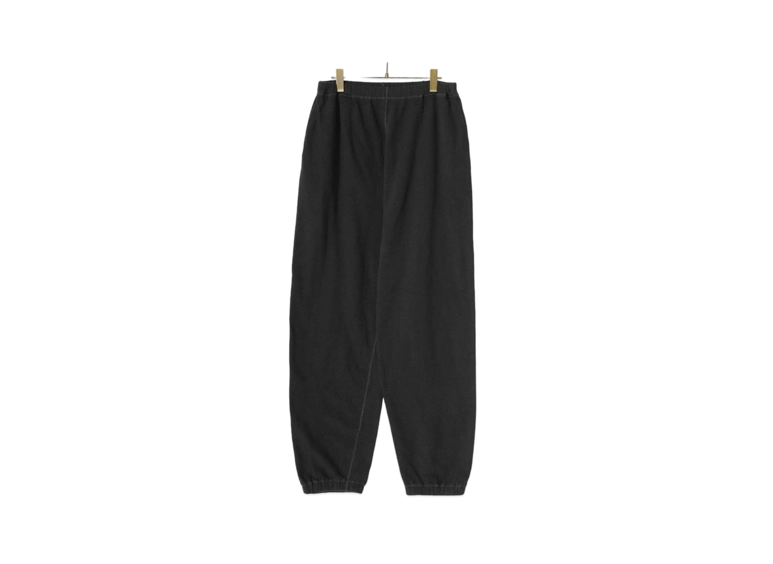 COMOLI Product Dyed Fleece Pants "Ink Black"