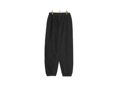 COMOLI Product Dyed Fleece Pants "Ink Black"