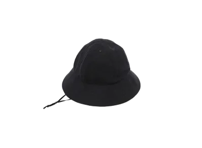 COMOLI Silk Nep Hat "Black"