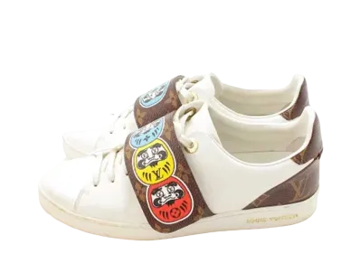 Louis Vuitton × Kansai Yamamoto Women's Daruma Velcro Sneaker "Blanc"
