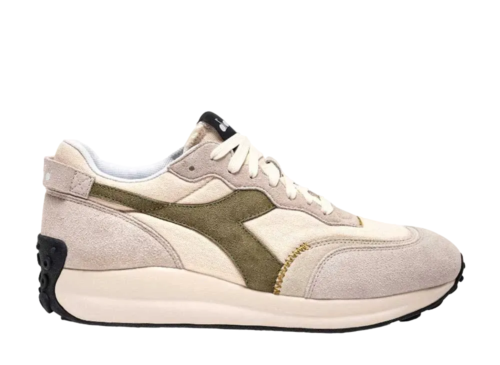 ディアドラ レース スウェード SW "プリスティン/ホワイトキャップグレー"