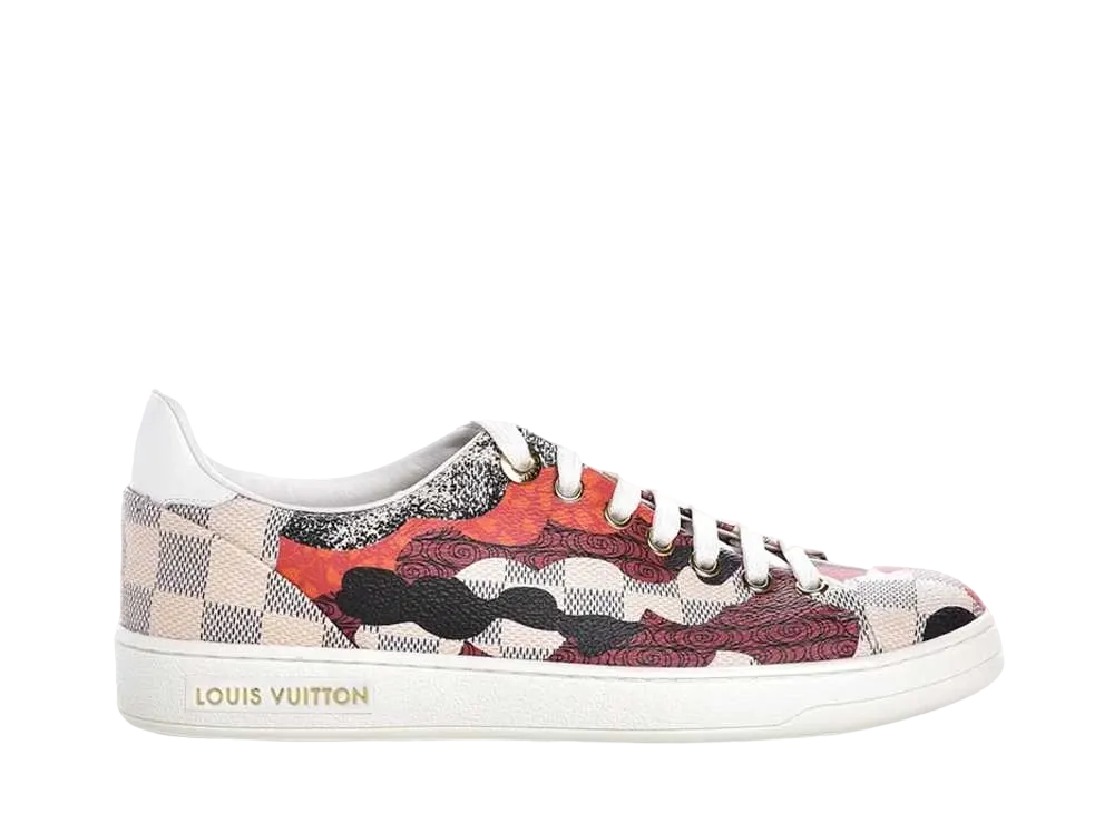 ルイヴィトン ウィメンズ オーバークラウド スニーカー "ベージュ/マルチカラー"