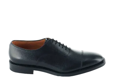 REGAL Straight Tip Calf Leather Embossed "Scotch Black" 11DLCJ EE