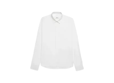 AMI PARIS Cotton Poplin AMI DE COEUR Shirt #1 "White"