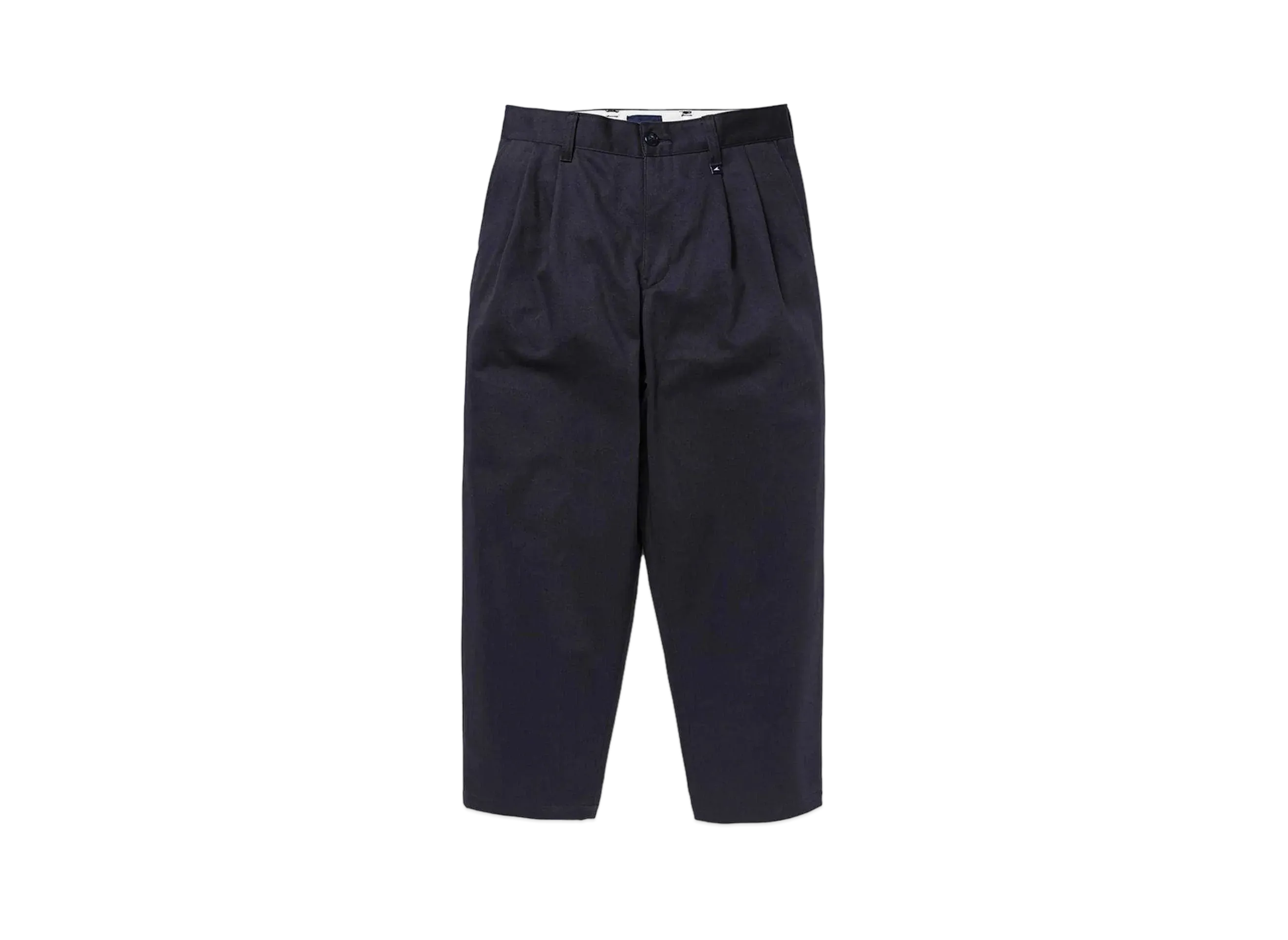 DESCENDANT DC-3 Organic Cotton Twill Trousers "Navy"