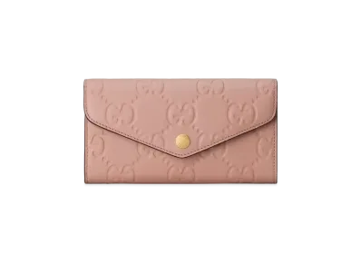 GUCCI GG Continental Wallet "Rose Beige"