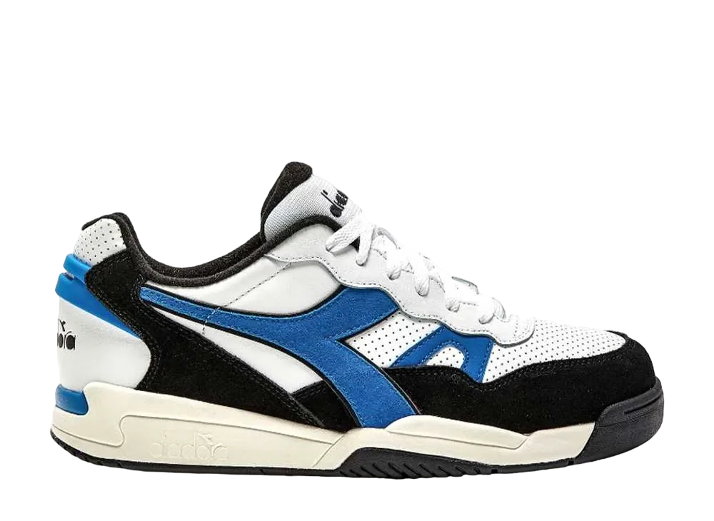 DIADORA Winner SL "White/Black/Indigo Bunting"