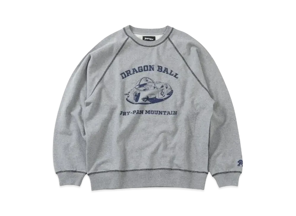 Peace and After x Dragon Ball Hover Car Sweatshirt "Gray"