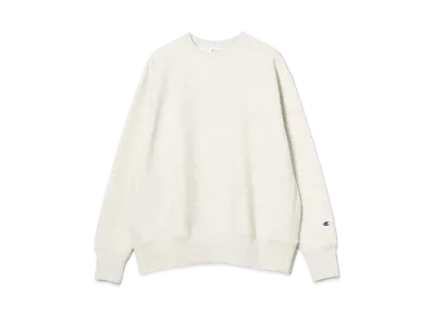 Champion x BEAMS by MIN-NANO Crew Neck Sweatshirts "Oatmeal"