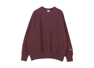 Champion x BEAMS by MIN-NANO Crew Neck Sweatshirts "Maroon"