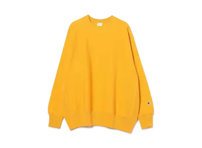 Champion x BEAMS by MIN-NANO Crew Neck Sweatshirts "Yellow"