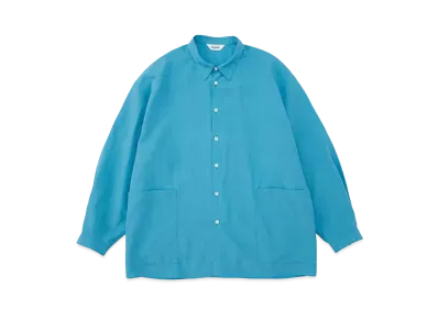 DIGAWEL Side Pocket Long Sleeve Shirt 2 "Blue"