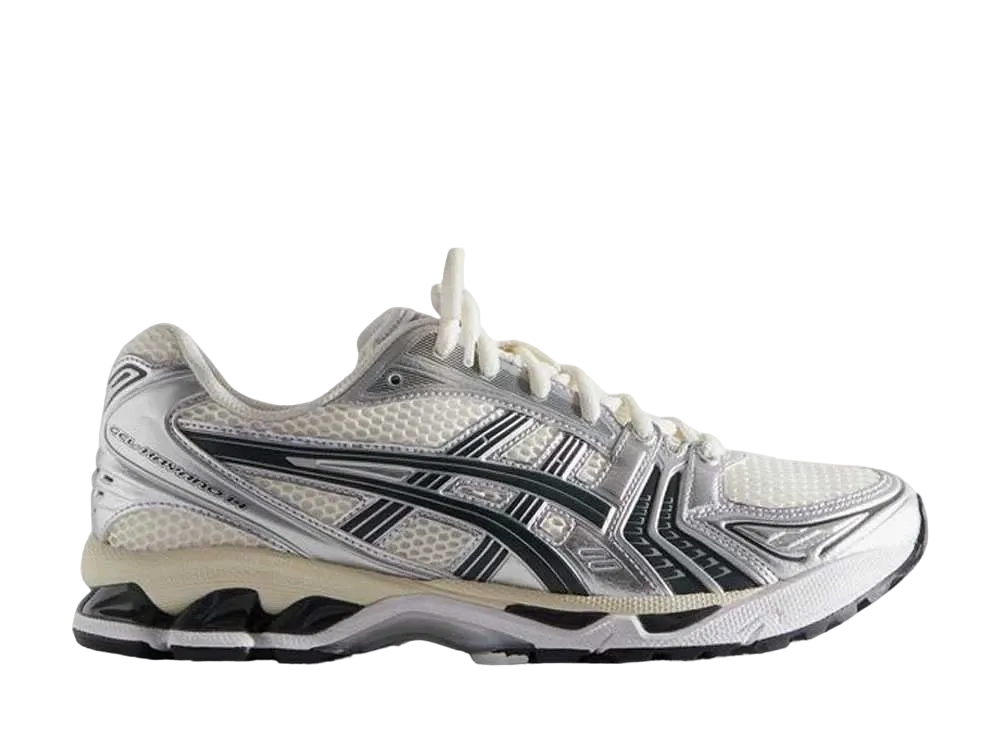 KITH × Asics Vintage Tech Gel-Kayano 14 "Cream/Scarab" (1203A566-100)