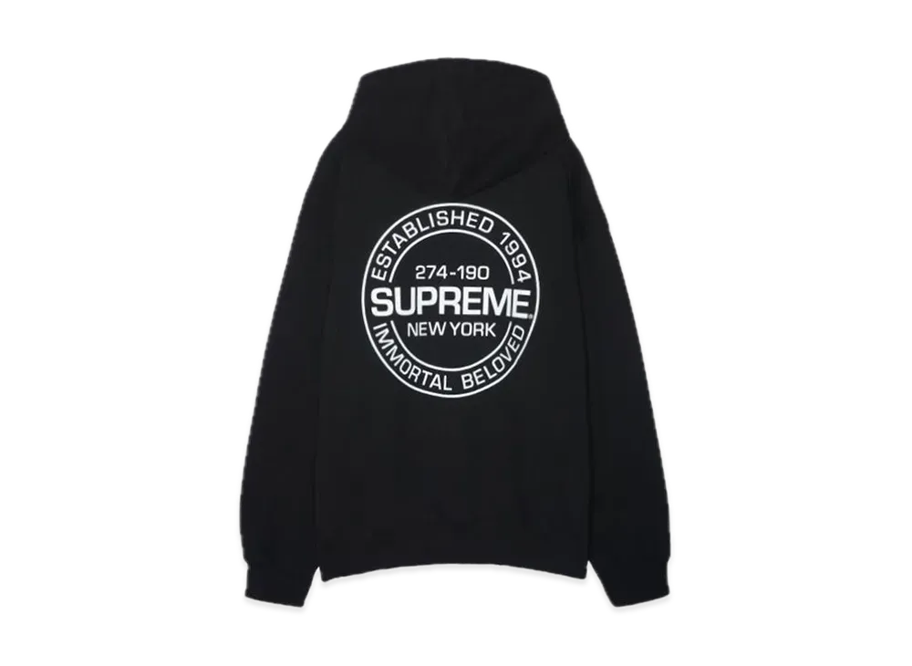 Supreme Immortal Hooded Sweatshirt "Black"