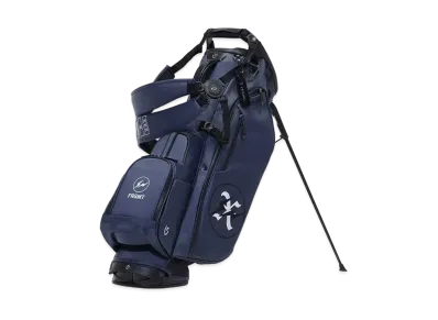 GOD SELECTION XXX x VESSEL x Fragment Design Golf Bag "Navy"