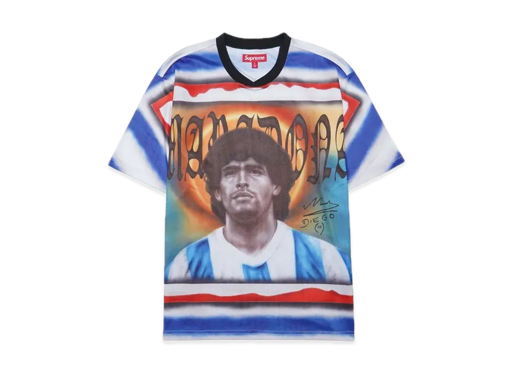 Supreme Maradona Soccer Jersey "Multicolor"