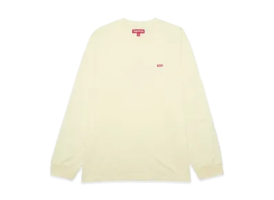 Supreme Small Box L/S Tee "Light Tan"(24SS)