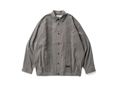 TIGHTBOOTH Pleats Shirt Jacket "Charcoar"