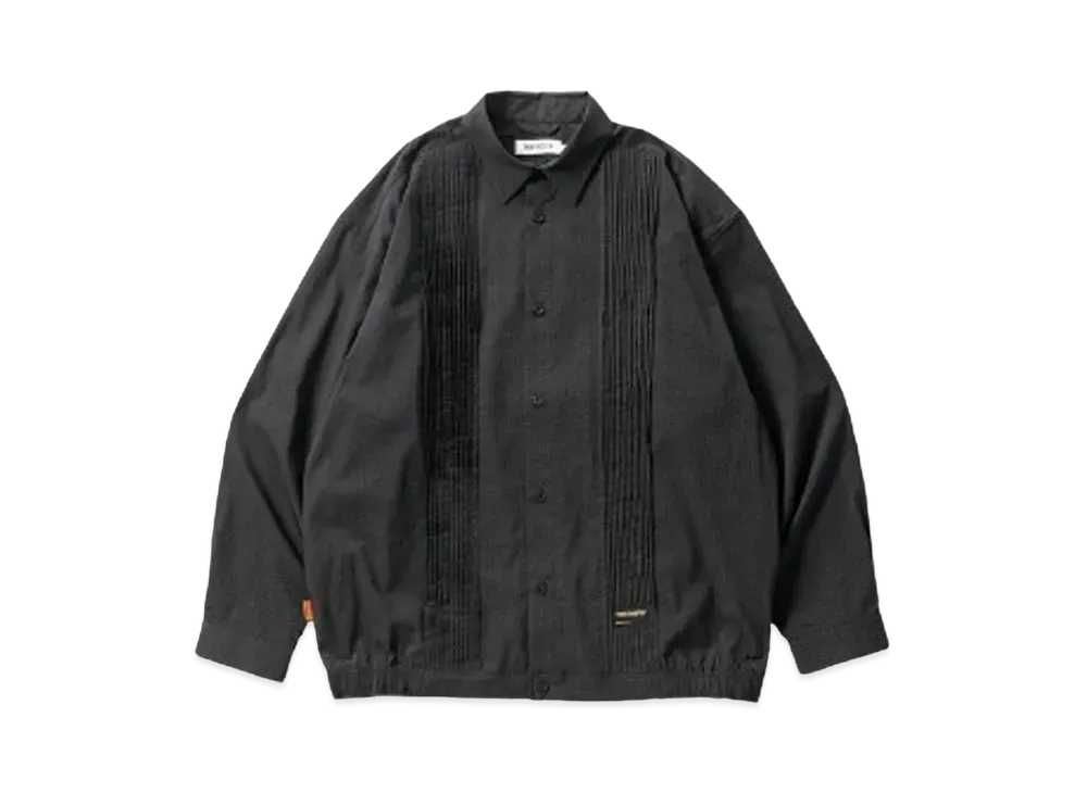TIGHTBOOTH Pleats Shirt Jacket "Black"