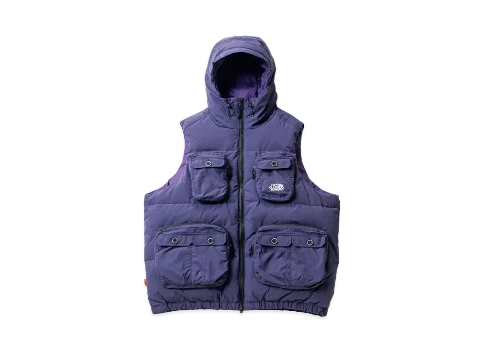 TIGHTBOOTH Down Vest "Purple"